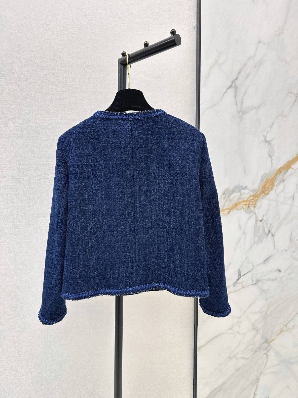 26FW New Crew-Neck Knit Jacket 🩵