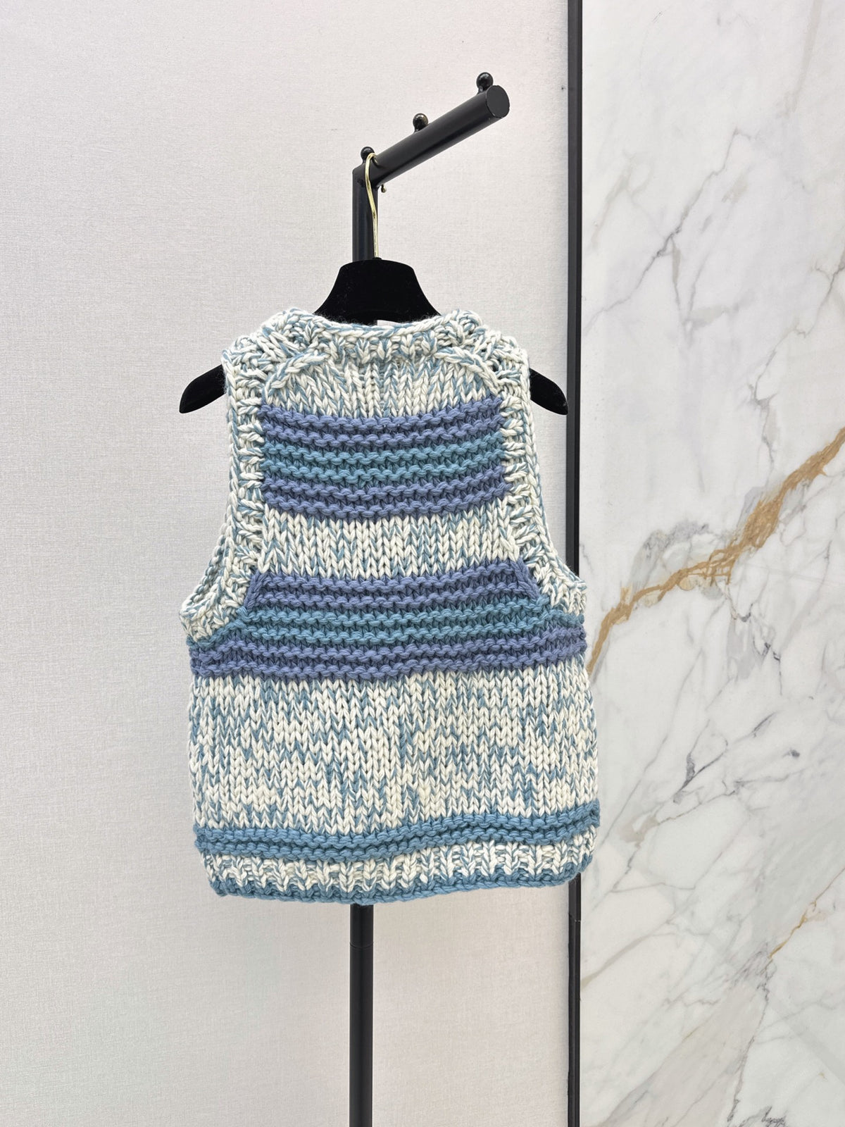 🔥Highest Quality🔥26FW New Color-Block Sleeveless Vest 🤍