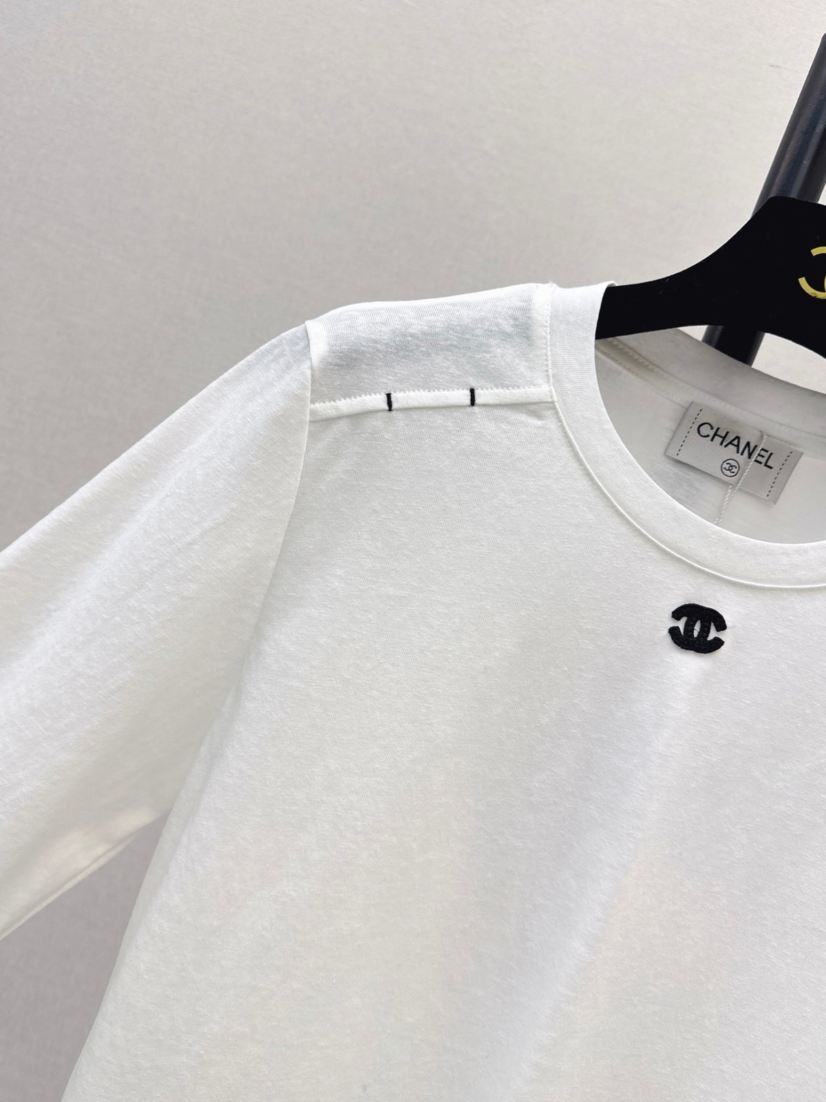 26FW New Pure Cotton Long-Sleeve White T-Shirt 🤍