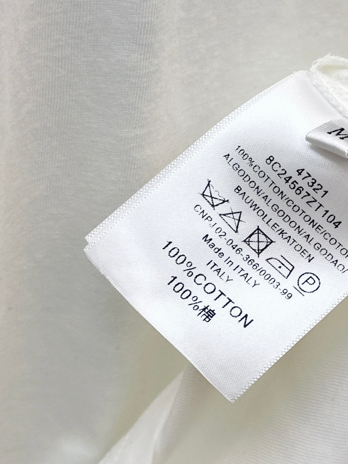 26FW New Pure Cotton Long-Sleeve White T-Shirt 🤍