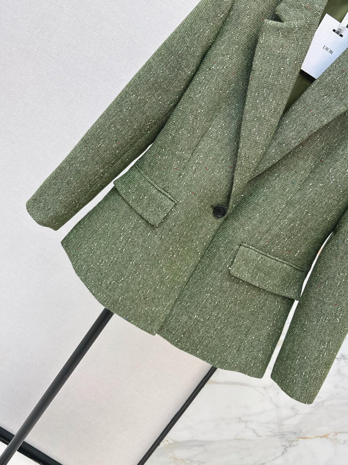 26FW New Tweed Lapel Blazer 💚