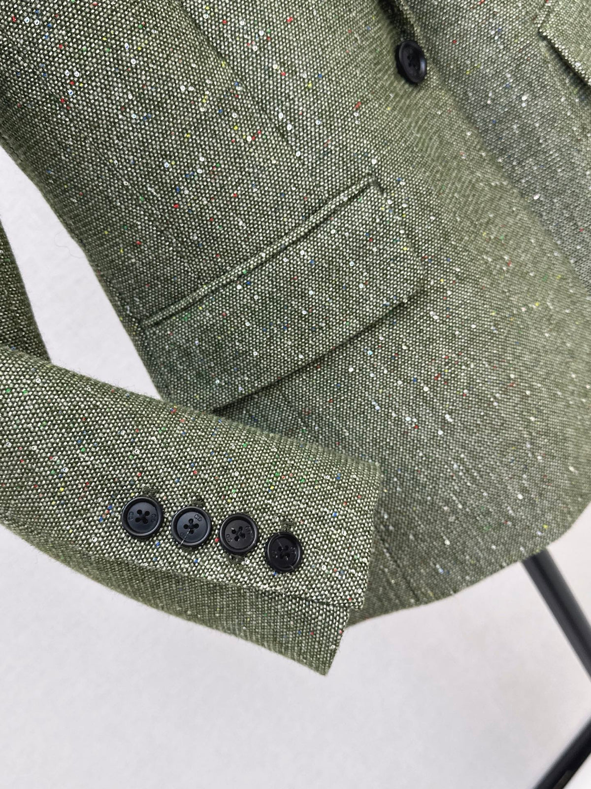 26FW New Tweed Lapel Blazer 💚