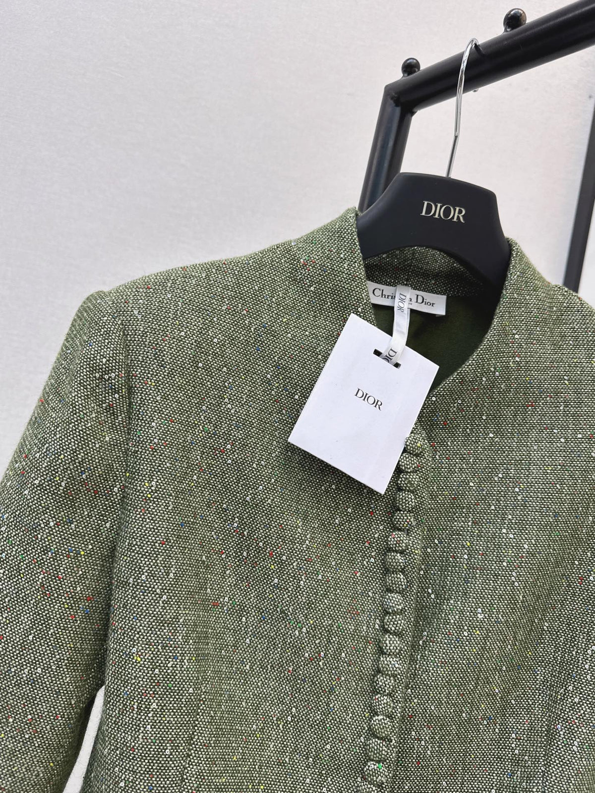 26FW New Stand-Collar Tailored Jacket with Cinched Waist 💚