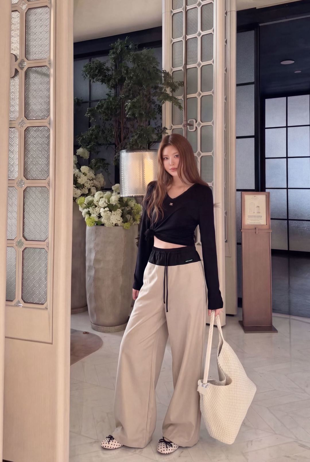 26FW New Straight-Leg Wide-Leg Trousers 🩶