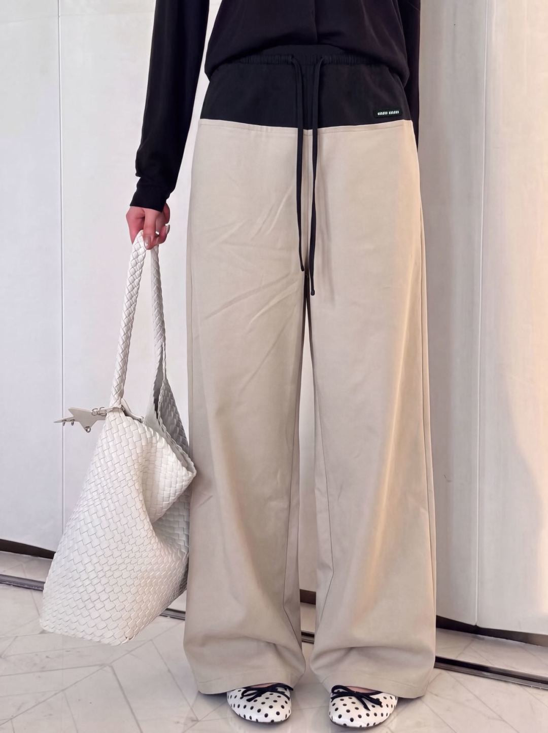 26FW New Straight-Leg Wide-Leg Trousers 🩶