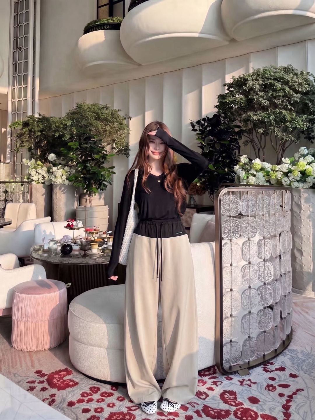 26FW New Straight-Leg Wide-Leg Trousers 🩶