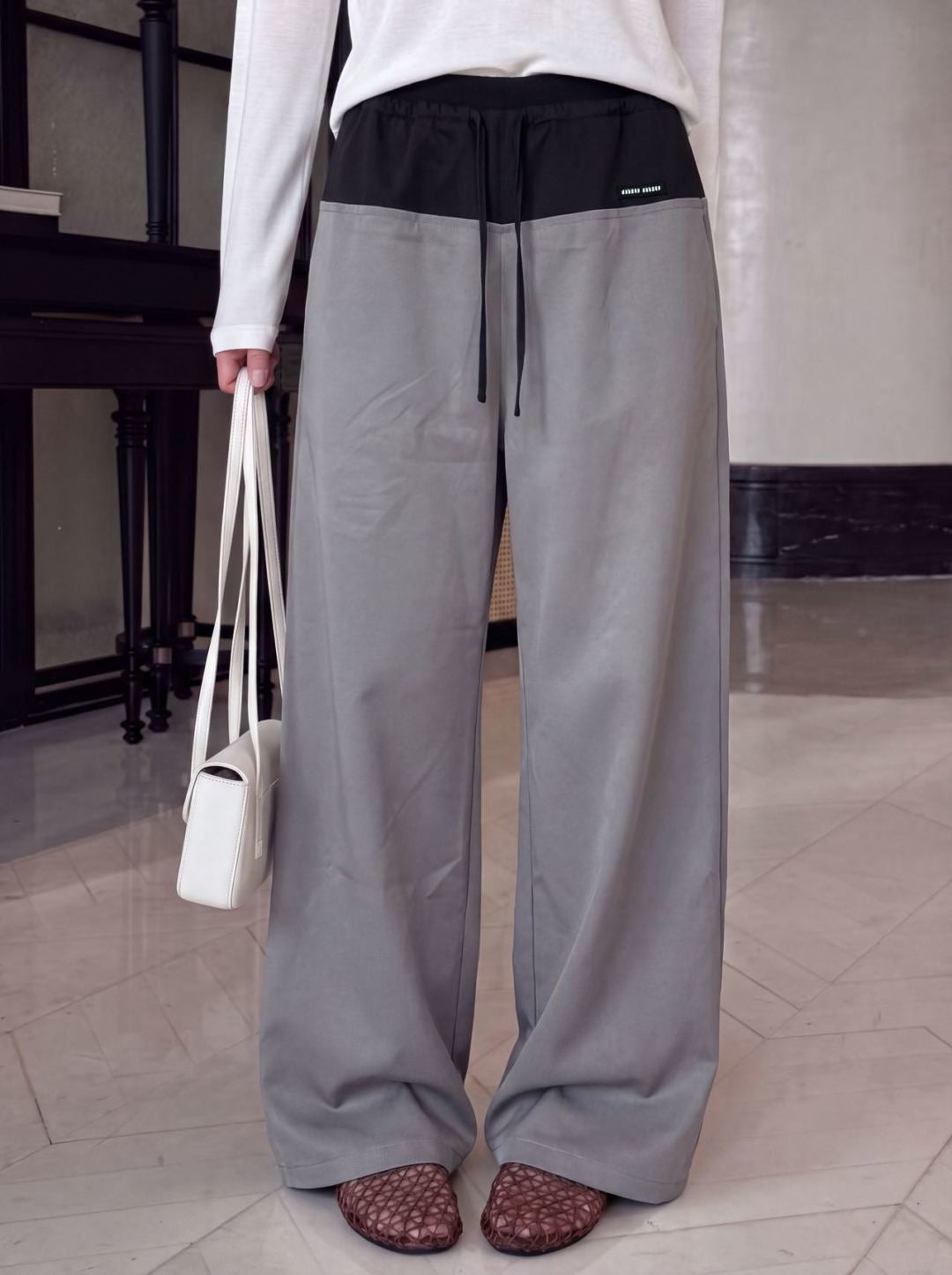 26FW New Straight-Leg Wide-Leg Trousers 🩶