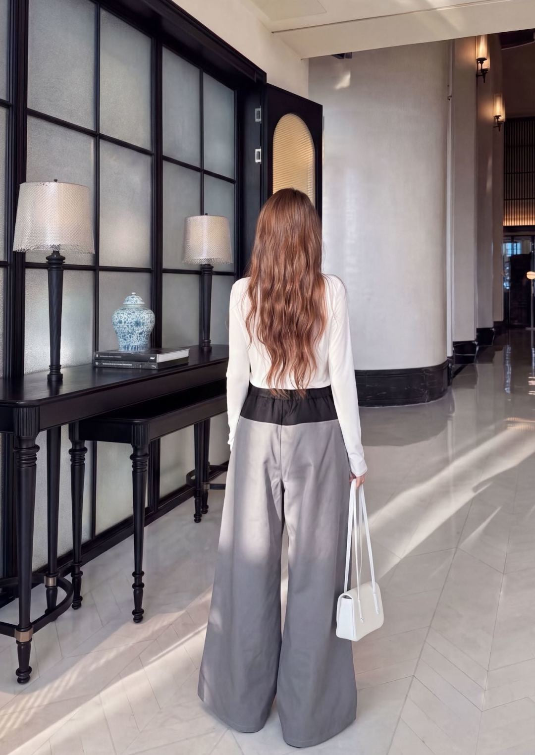 26FW New Straight-Leg Wide-Leg Trousers 🩶