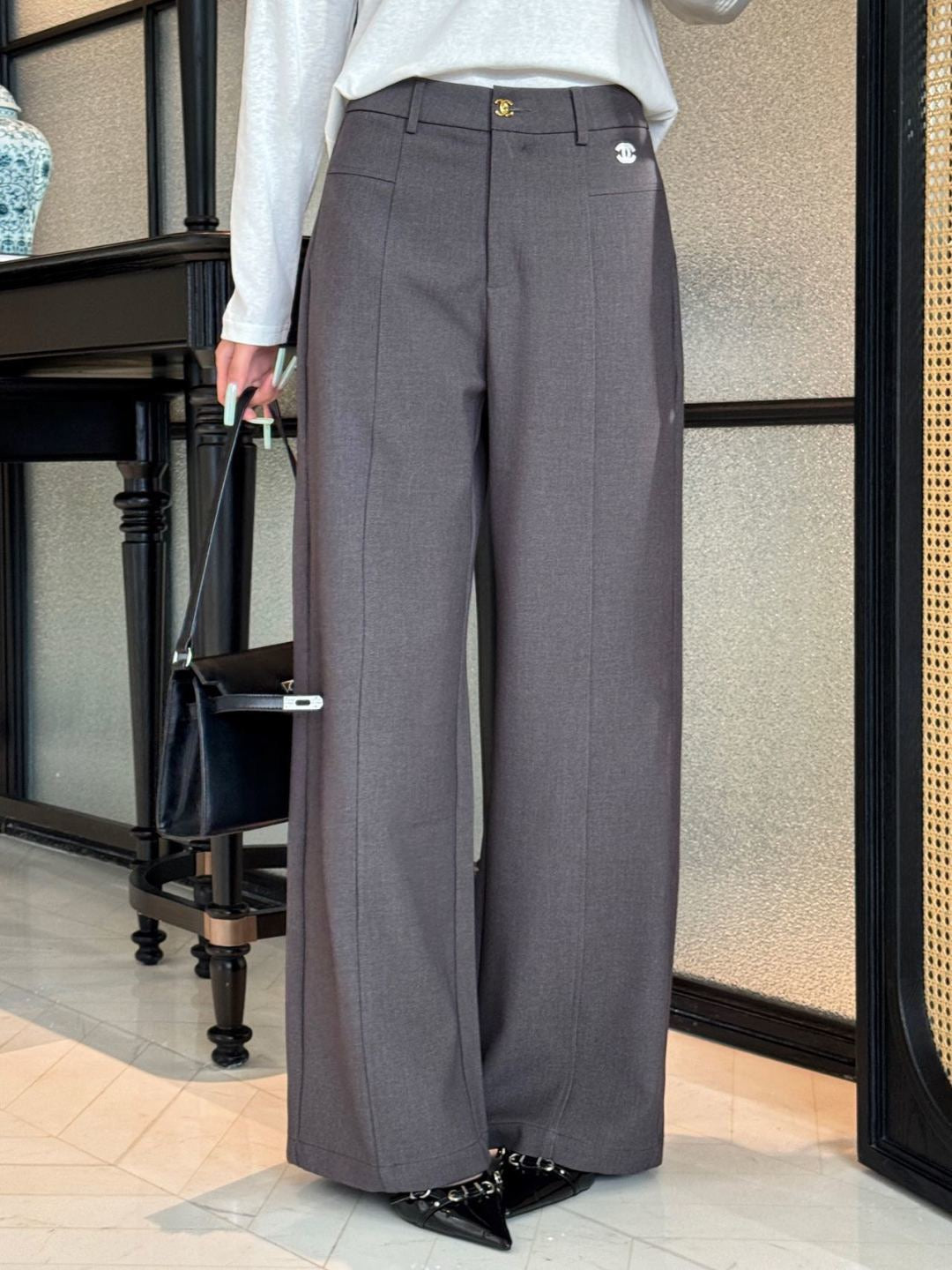 26FW New Straight-Leg Trousers 🩶🖤