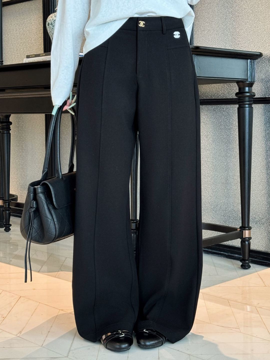 26FW New Straight-Leg Trousers 🩶🖤