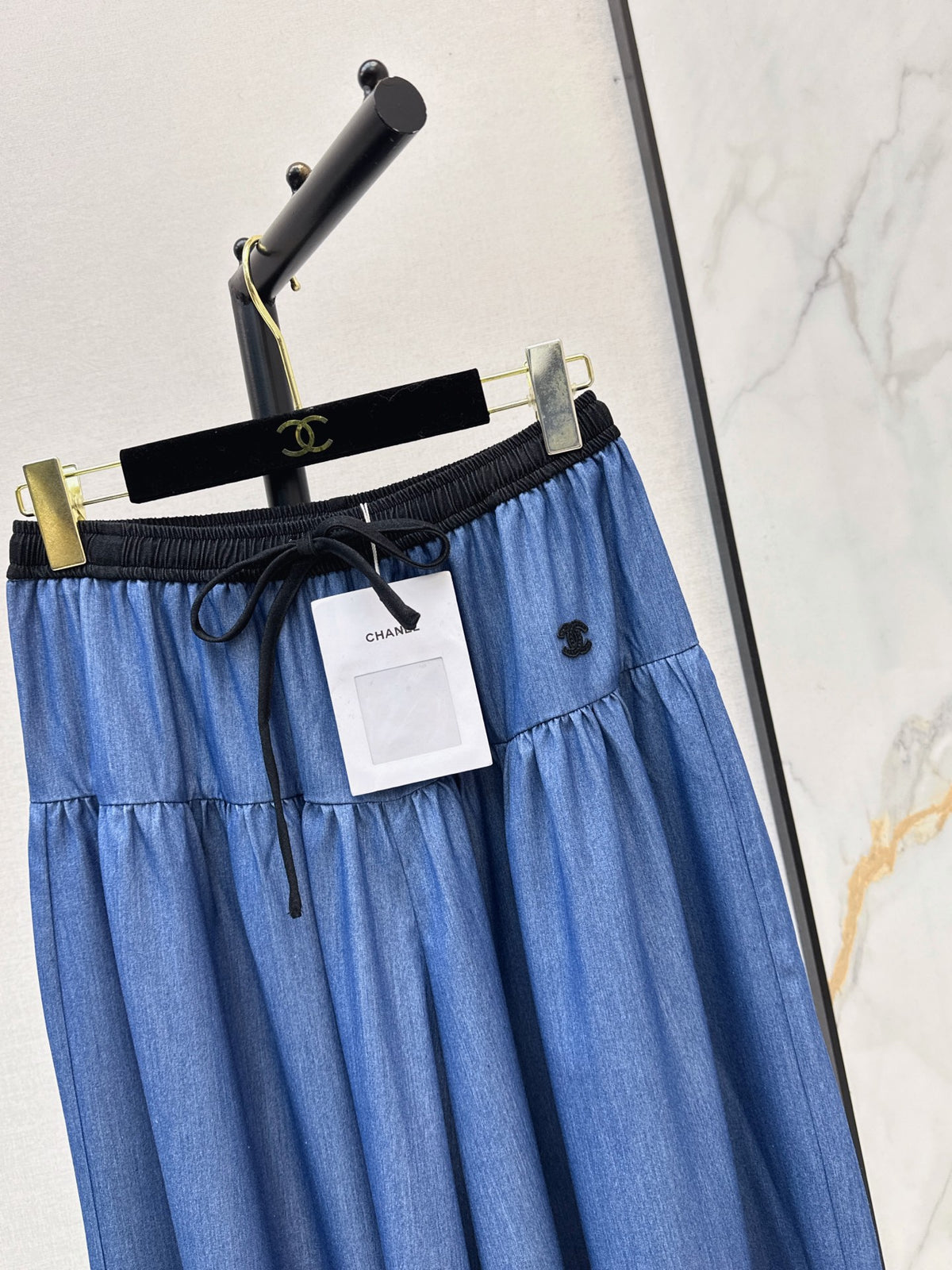 26FW New Elastic-Waist Wide-Leg Trousers 🩵🤎
