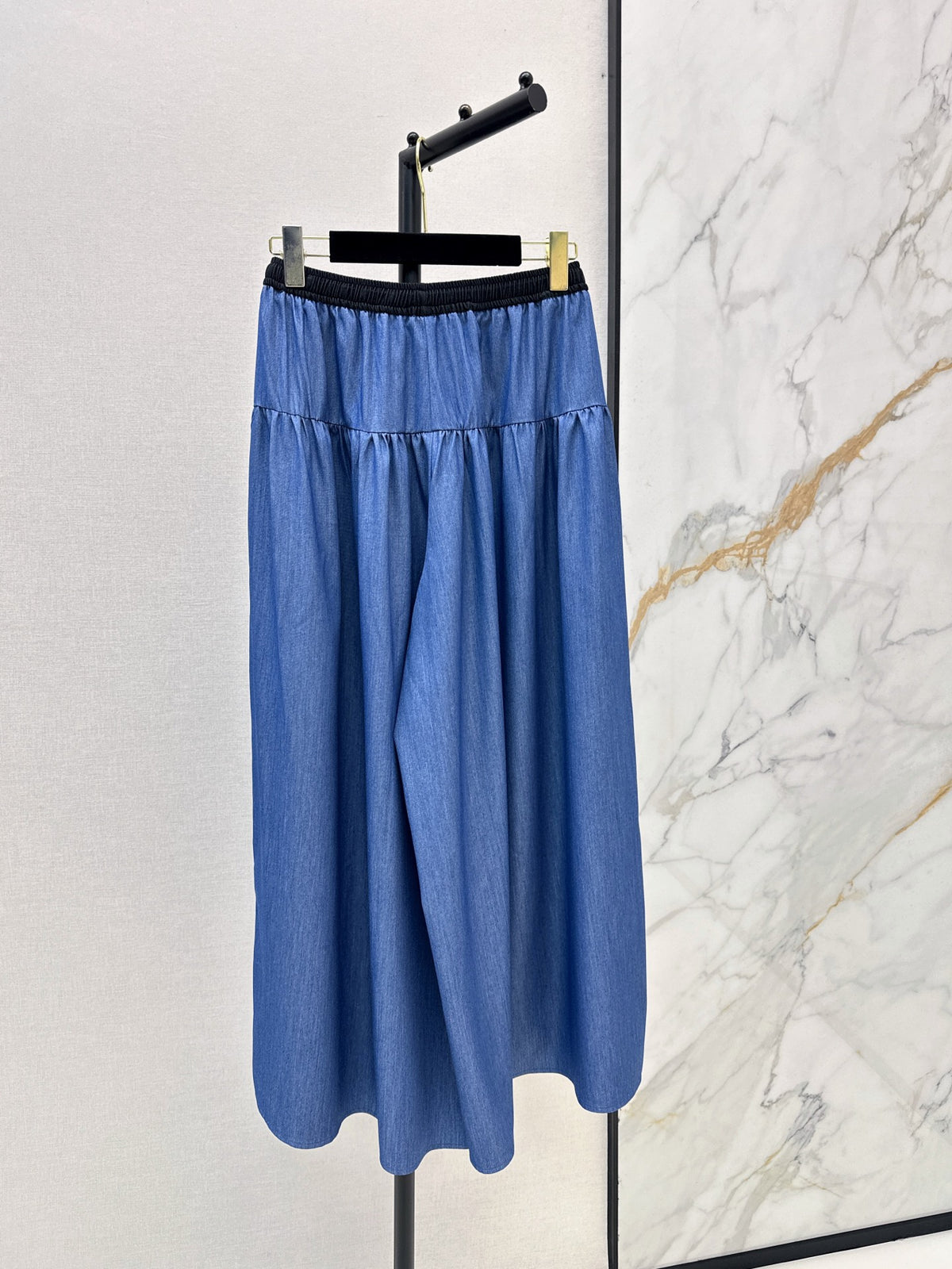 26FW New Elastic-Waist Wide-Leg Trousers 🩵🤎