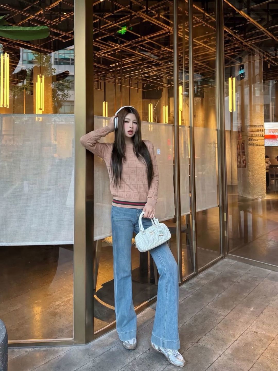 26FW New Crew-Neck Knit Top 🤎💙