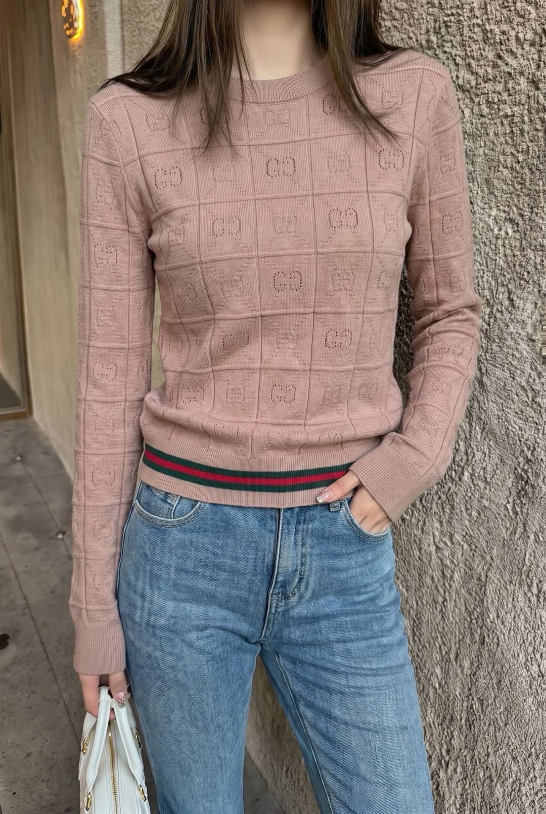 26FW New Crew-Neck Knit Top 🤎💙