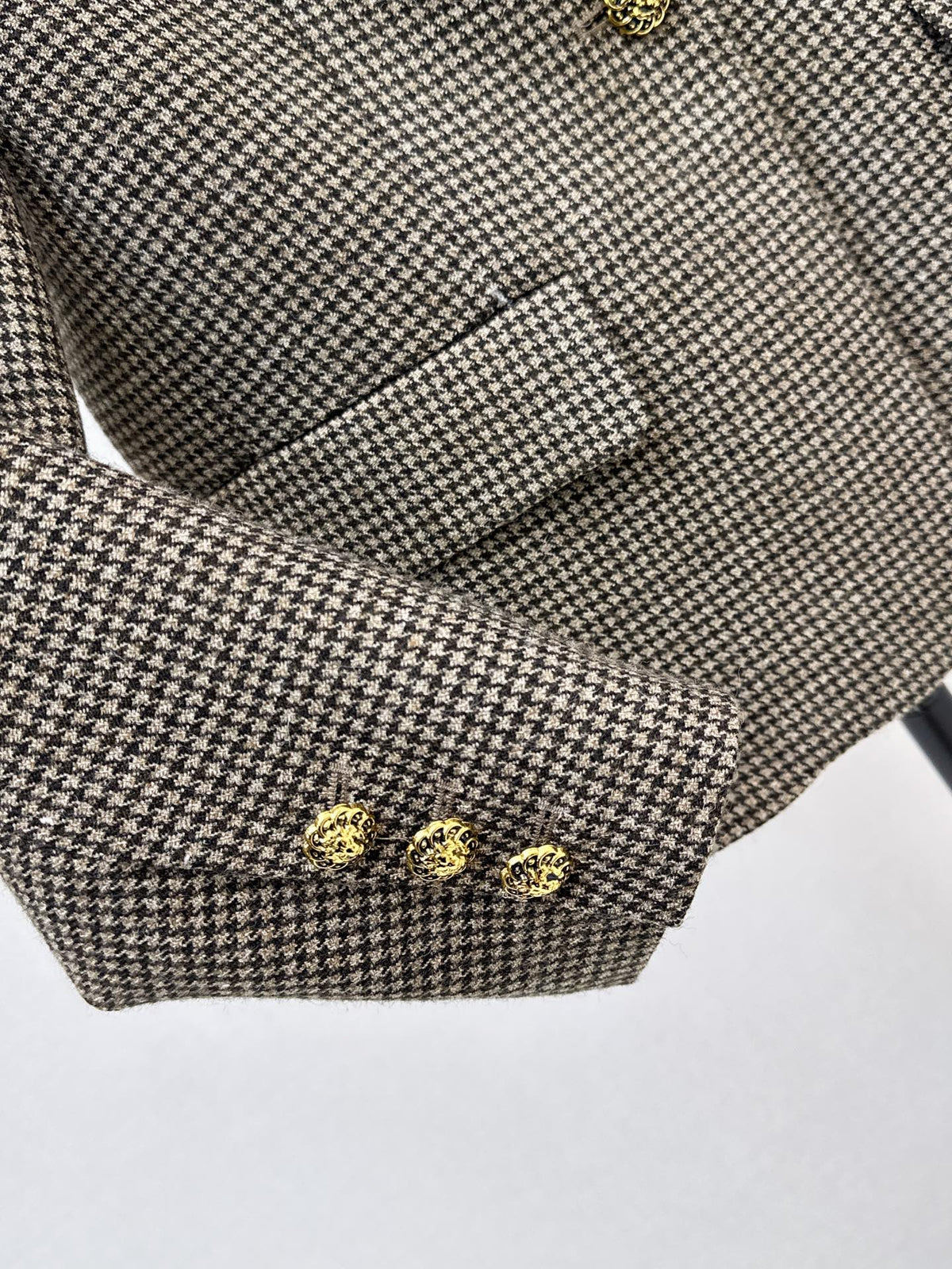 🔥Highest Quality🔥26FW New Retro Houndstooth Blazer 🤎