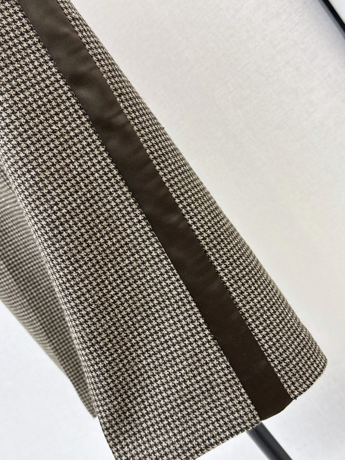 🔥Highest Quality🔥26FW New: Vintage-style straight-leg trousers in houndstooth 🤎