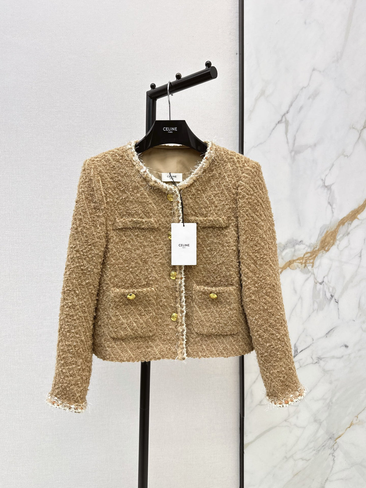 26FW New Crew-Neck Knit Jacket 🤎