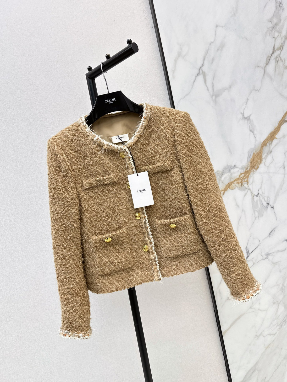 26FW New Crew-Neck Knit Jacket 🤎
