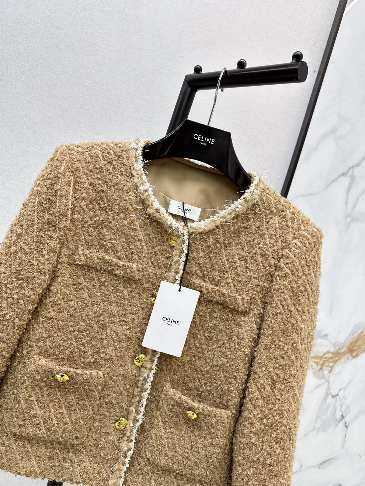 26FW New Crew-Neck Knit Jacket 🤎