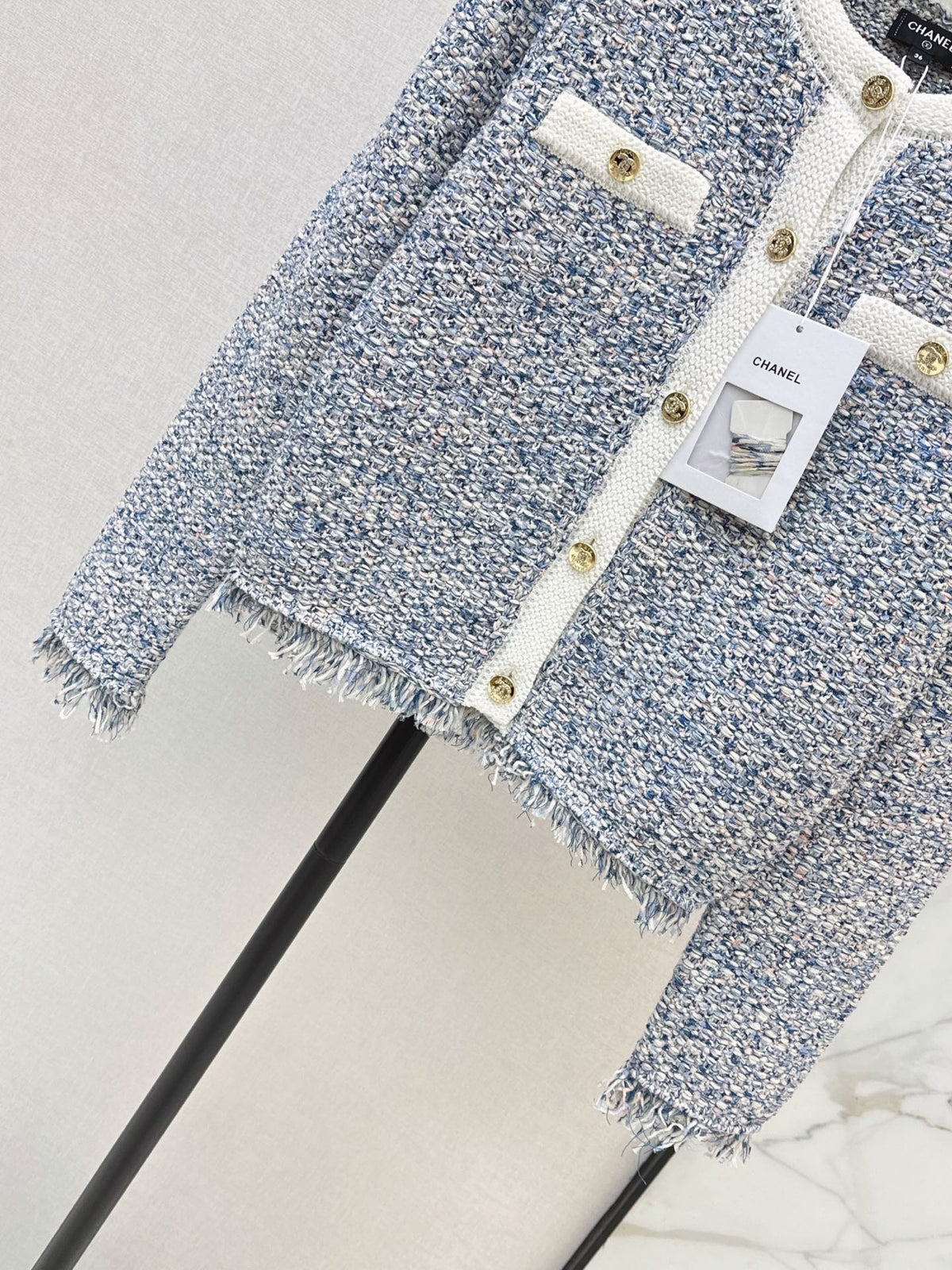 26FW New Multicolor Tassel Knit Cardigan 🩵