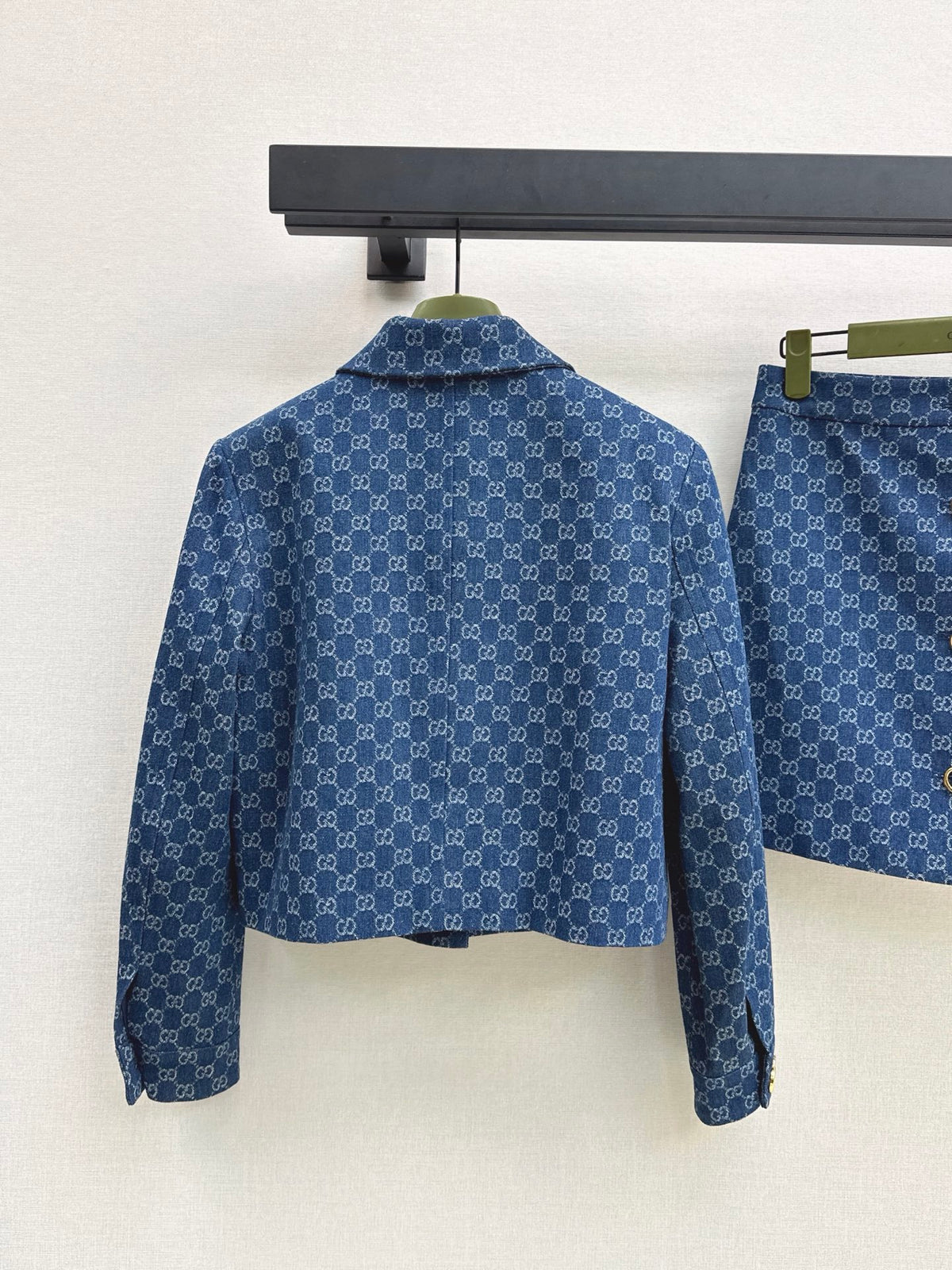 26FW New Denim Double-G Jacquard Set 💙
