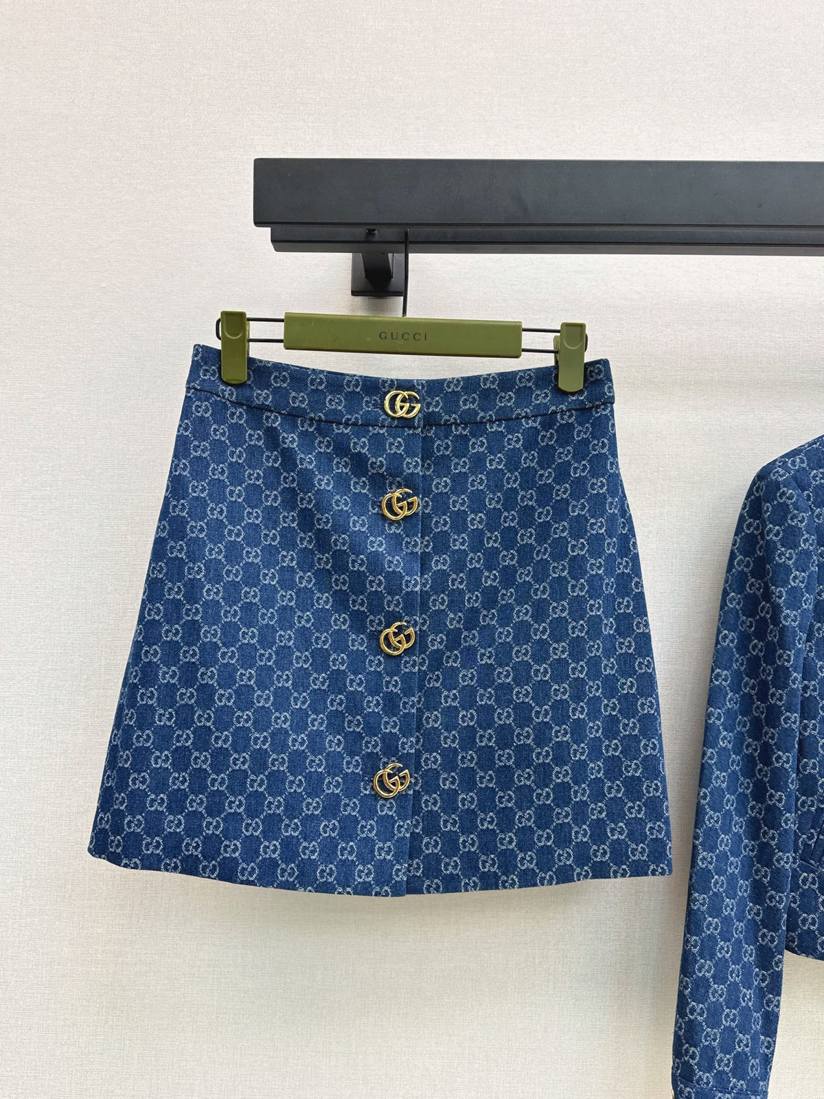 26FW New Denim Double-G Jacquard Set 💙