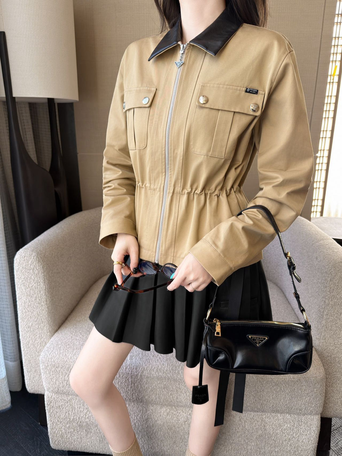 26FW New Workwear-Style Cropped Jacket 🤎