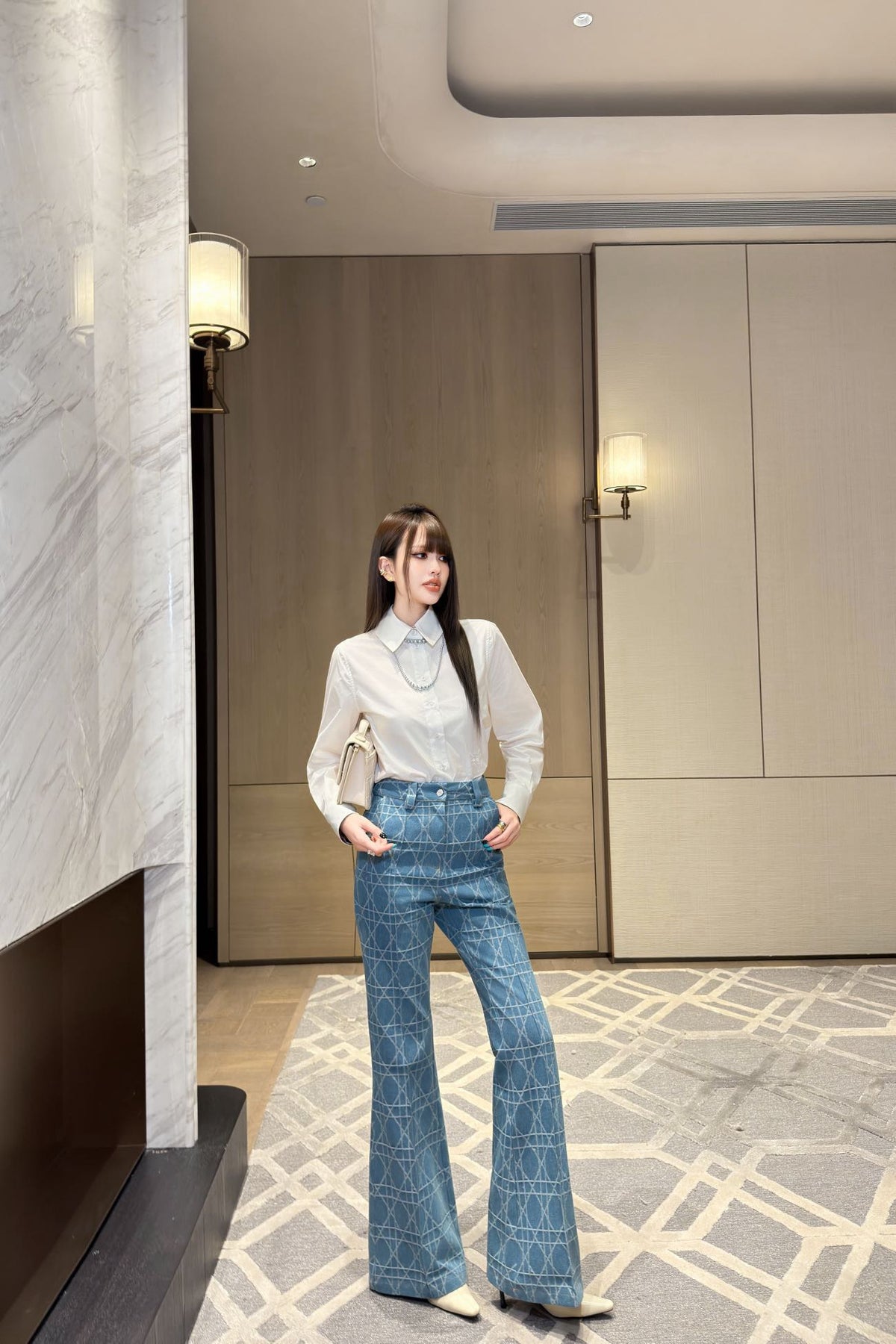 26FW New Jacquard Denim Jeans 🩵