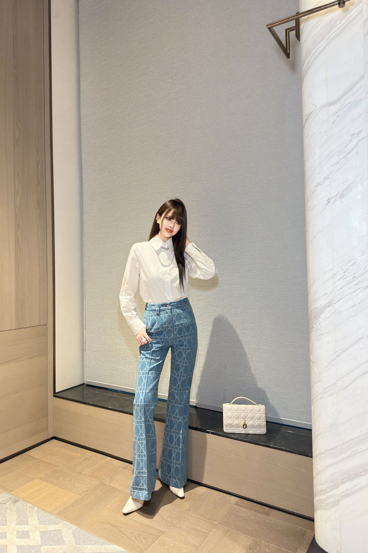 26FW New Jacquard Denim Jeans 🩵