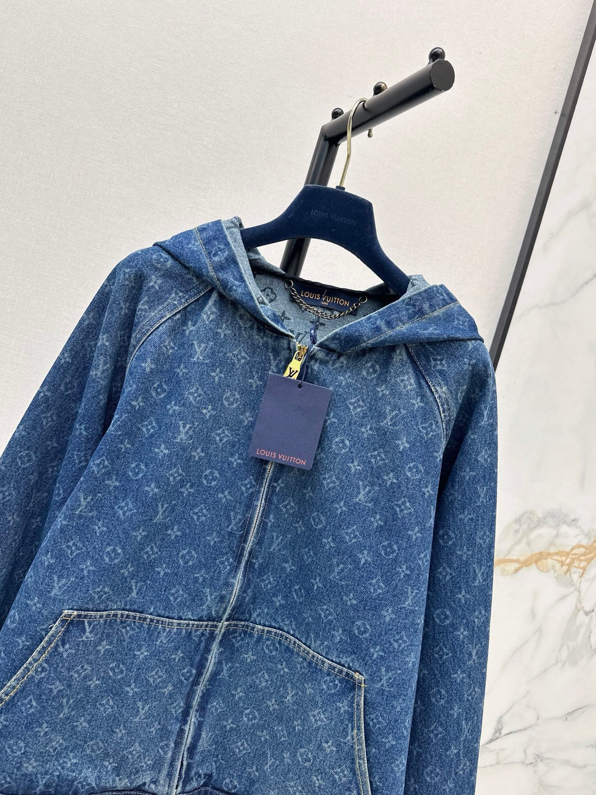 26FW New Denim Hooded Jacket 🩵