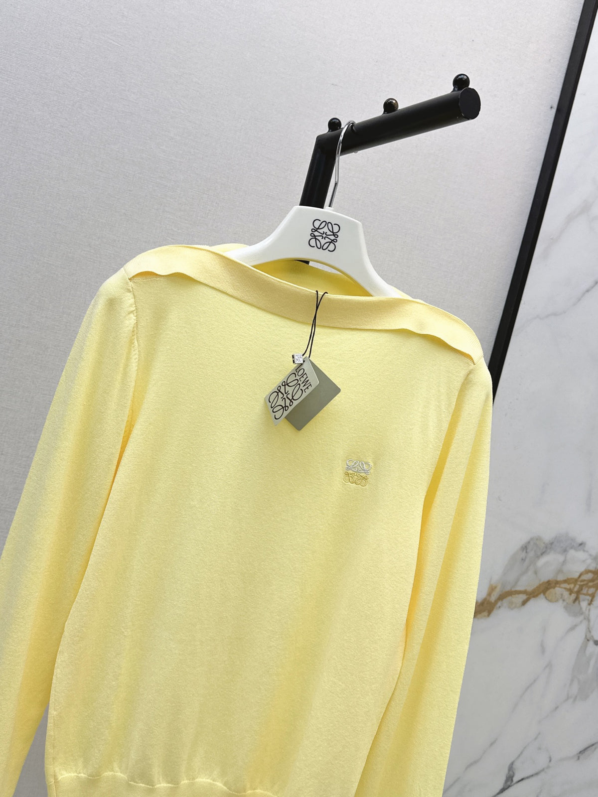 26FW New Boat-Neck Knit Top 💛🖤
