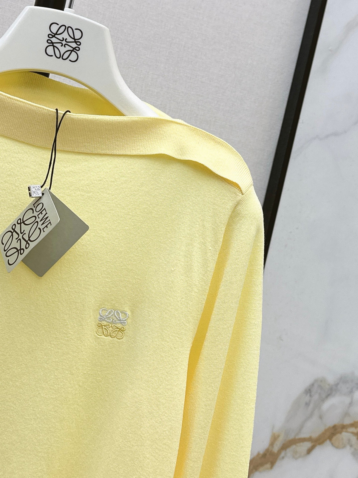 26FW New Boat-Neck Knit Top 💛🖤