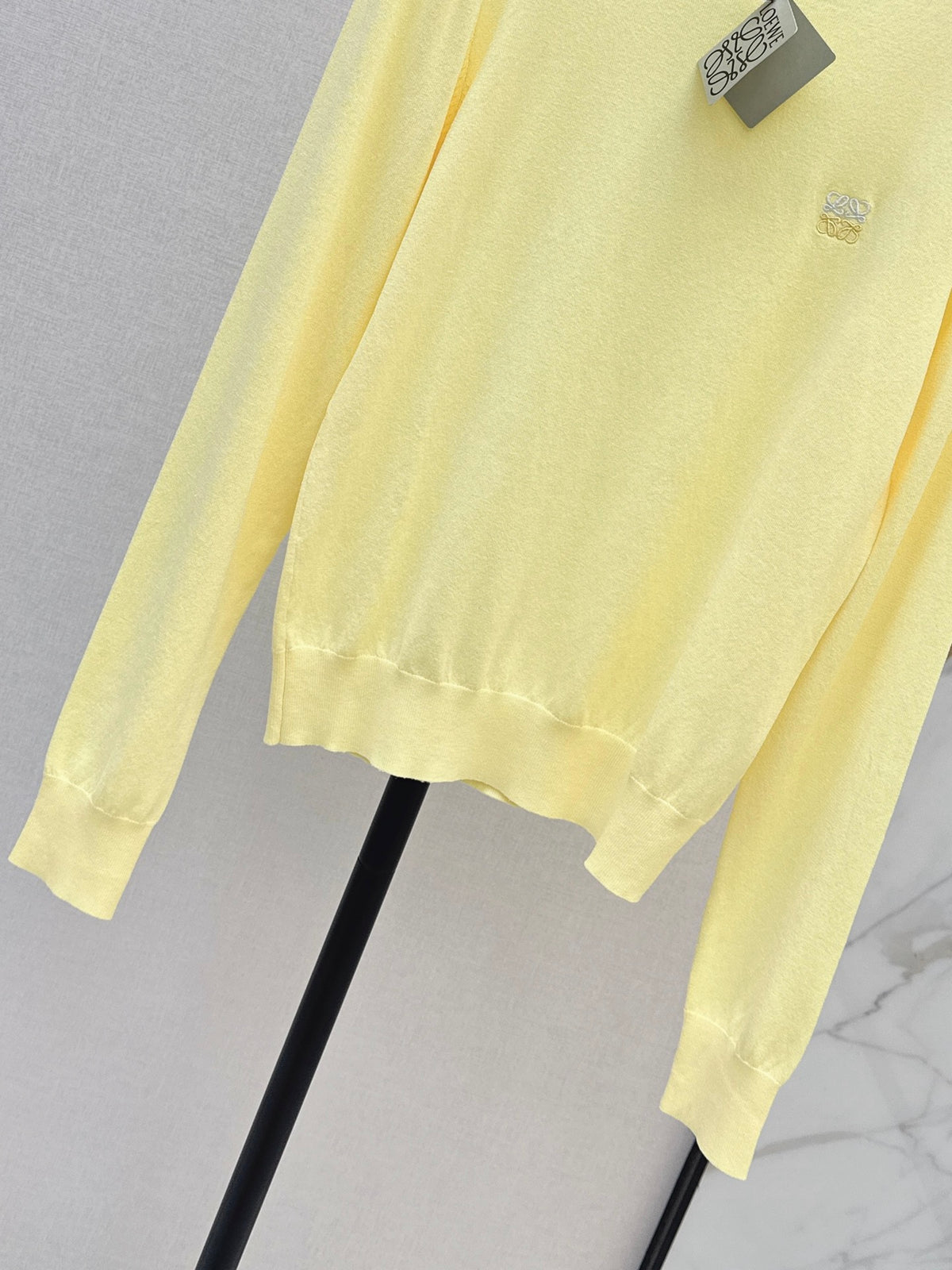 26FW New Boat-Neck Knit Top 💛🖤