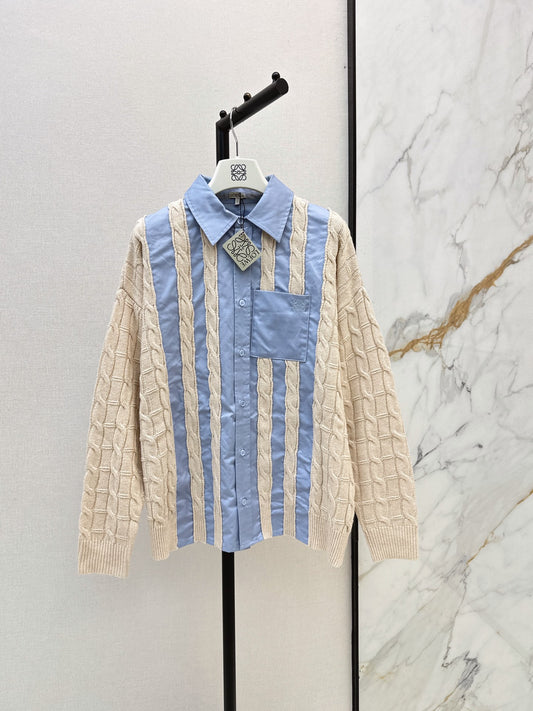 🔥Highest Quality🔥26FW New Loose-Fit Shirt-Style Cardigan 🩵
