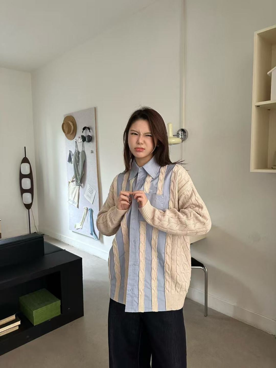 🔥Highest Quality🔥26FW New Loose-Fit Shirt-Style Cardigan 🩵