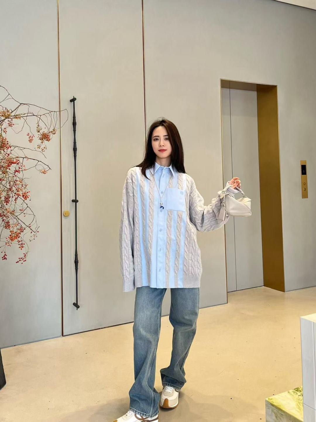 🔥Highest Quality🔥26FW New Loose-Fit Shirt-Style Cardigan 🩵