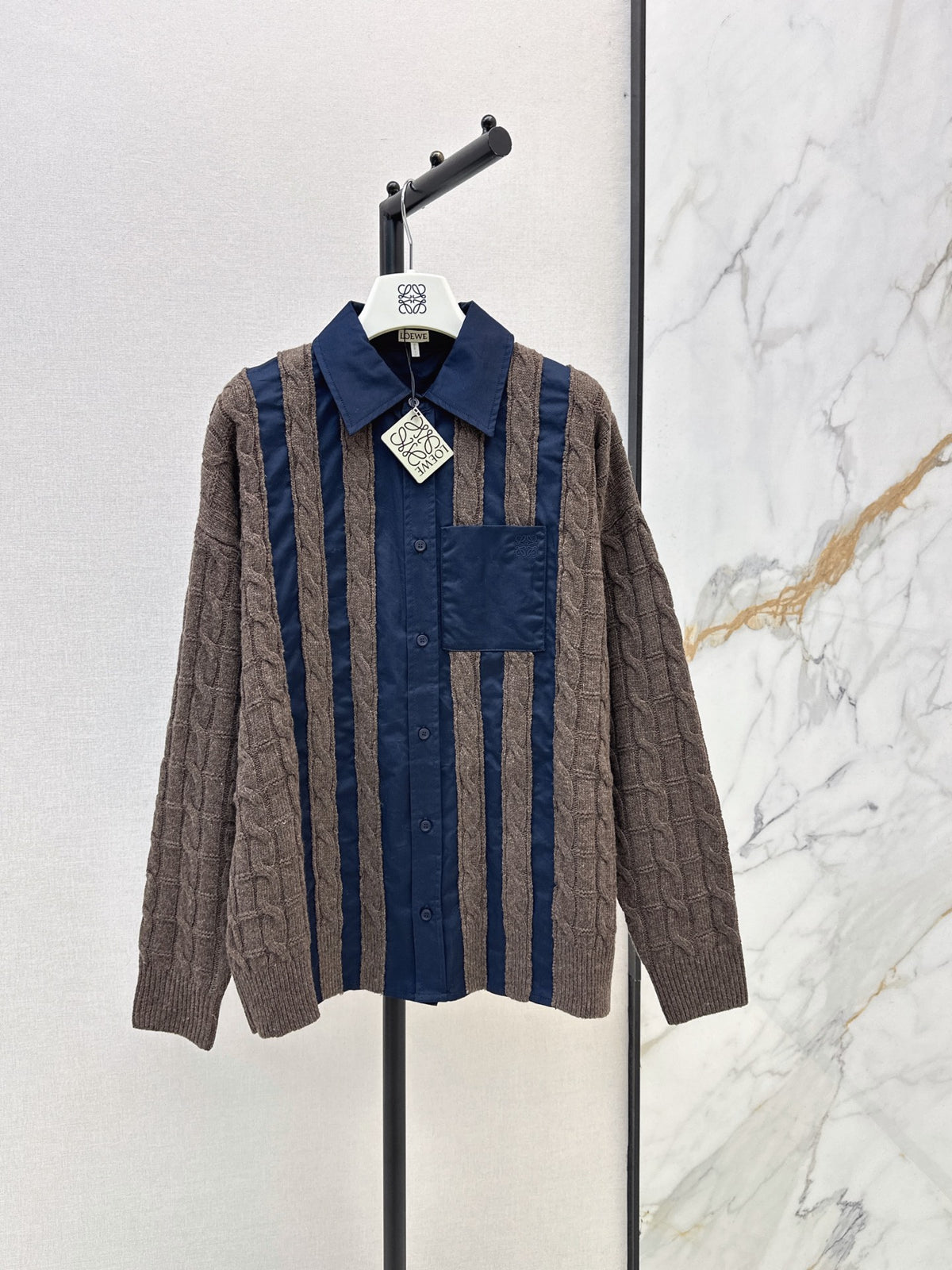 🔥Highest Quality🔥26FW New Loose-Fit Shirt-Style Cardigan 🤎