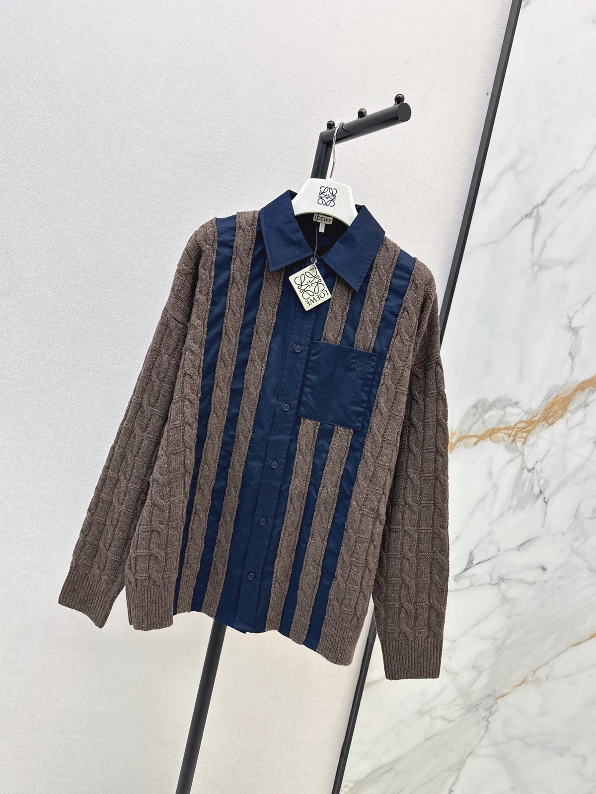 🔥Highest Quality🔥26FW New Loose-Fit Shirt-Style Cardigan 🤎