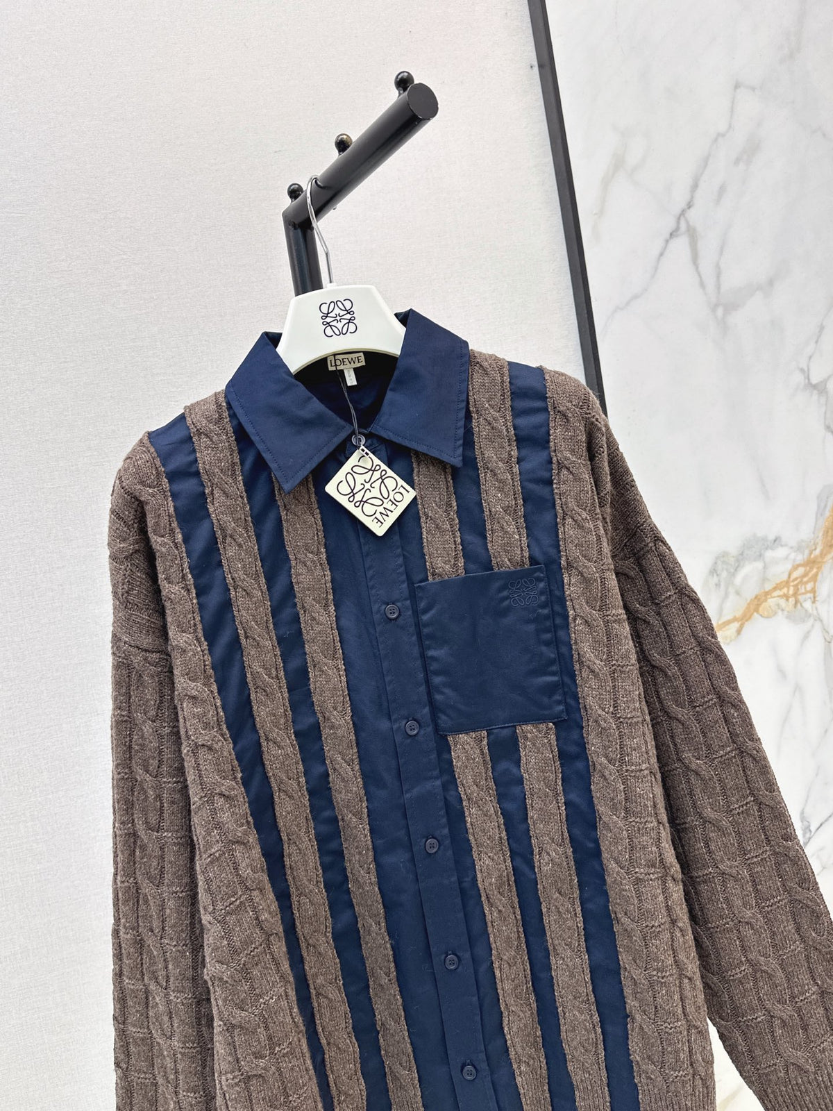 🔥Highest Quality🔥26FW New Loose-Fit Shirt-Style Cardigan 🤎