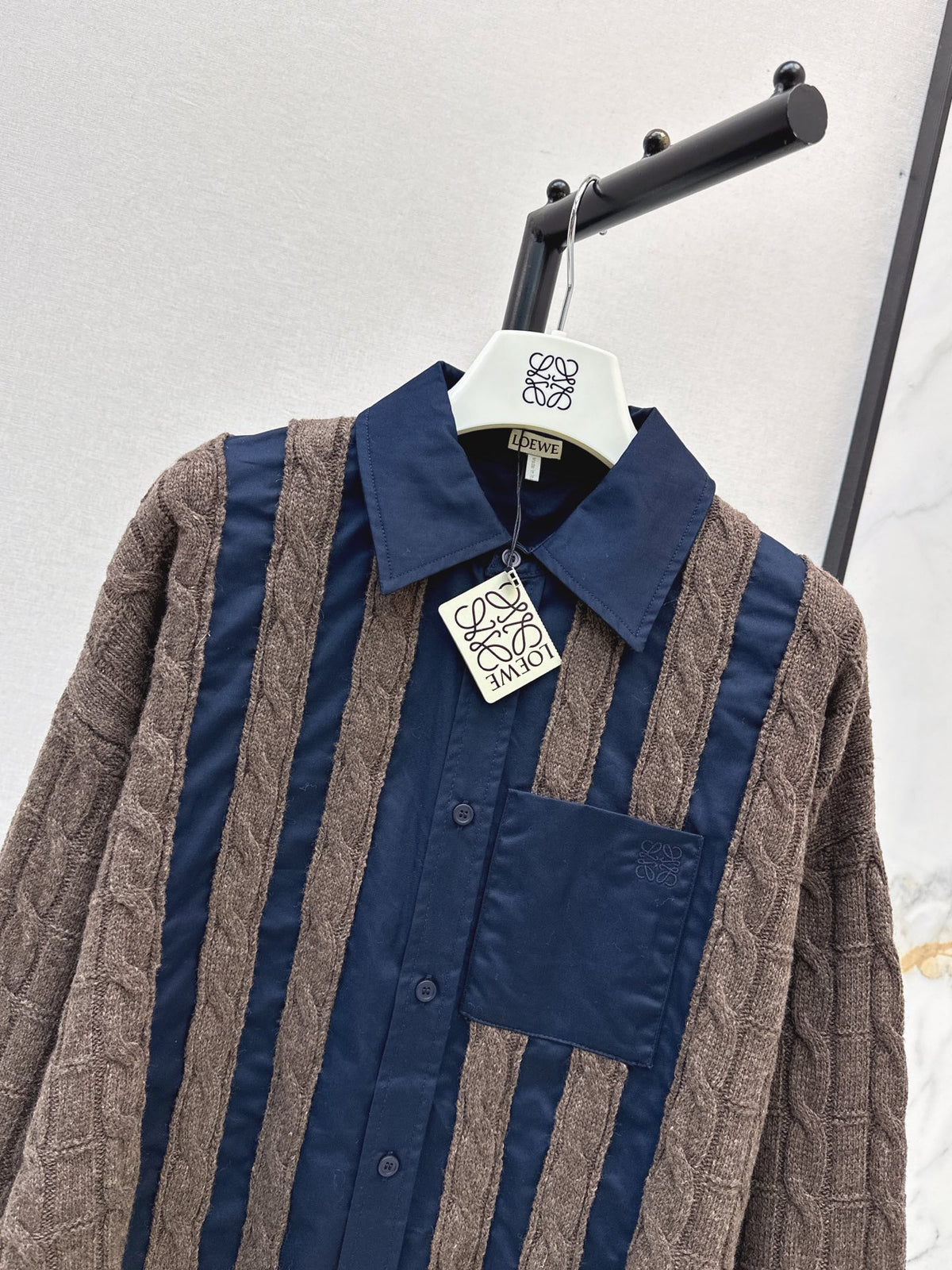 🔥Highest Quality🔥26FW New Loose-Fit Shirt-Style Cardigan 🤎