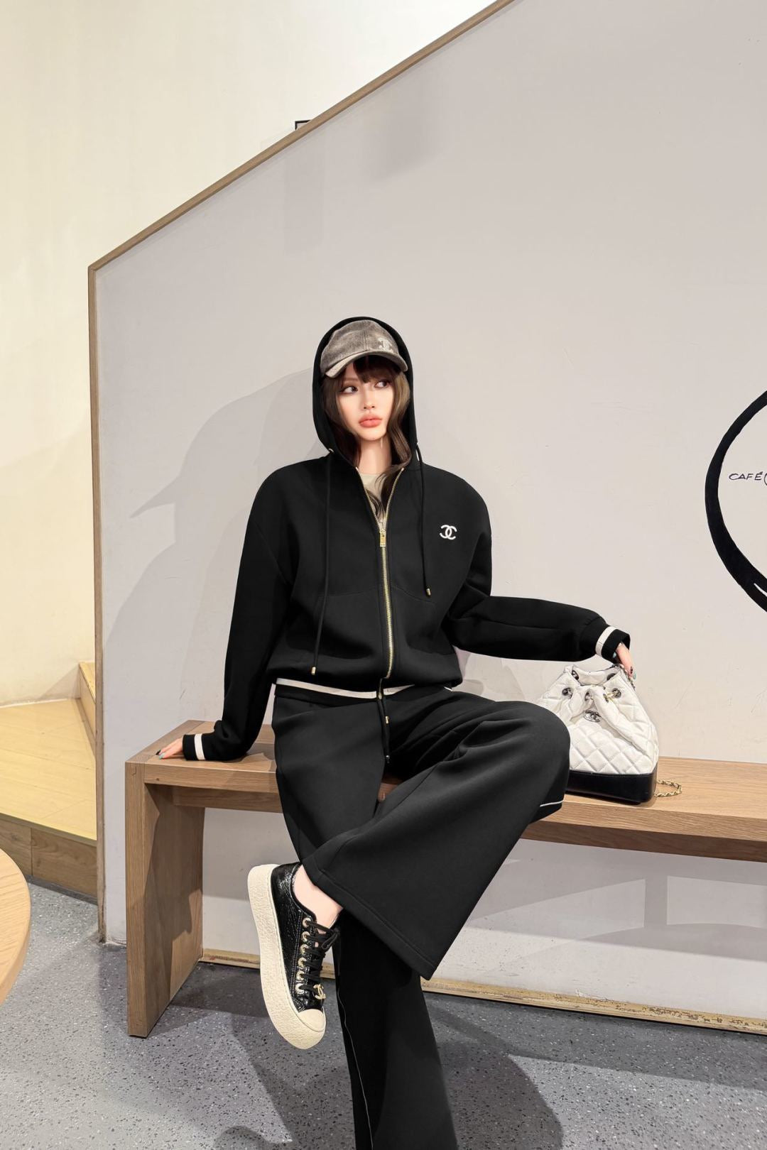 26FW New "Coco Girl" Casual Set 🤍🖤