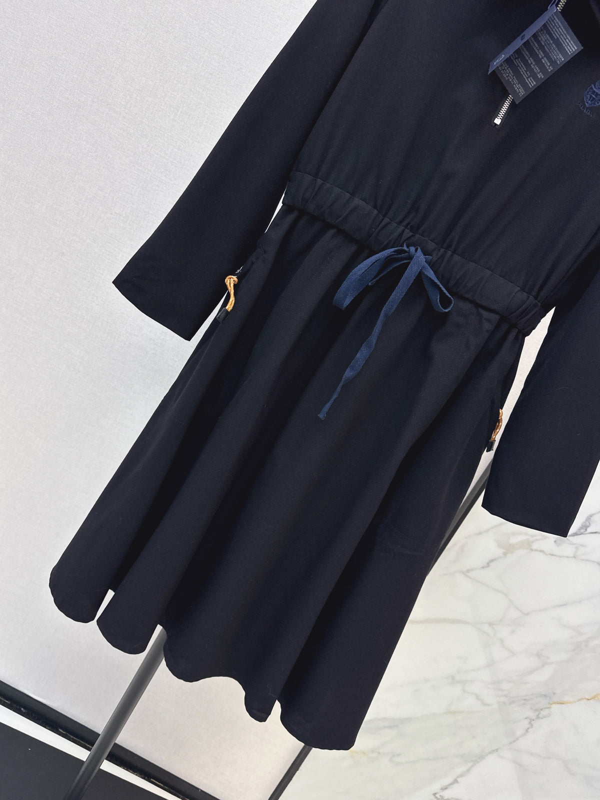 26FW New Collared Long Dress 🩶🖤