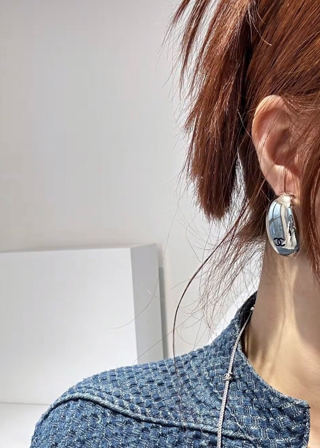 🔥Highest Quality🔥26FW New "Pigeon Egg" Stud Earrings – Gold/Silver 💛🤍