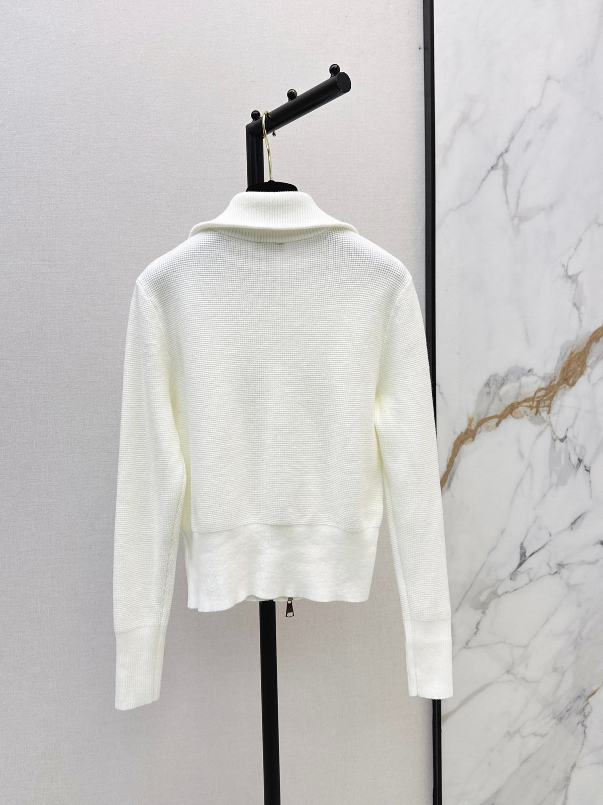 26FW New Collared Double-Zip Knit Cardigan 🤍🤎
