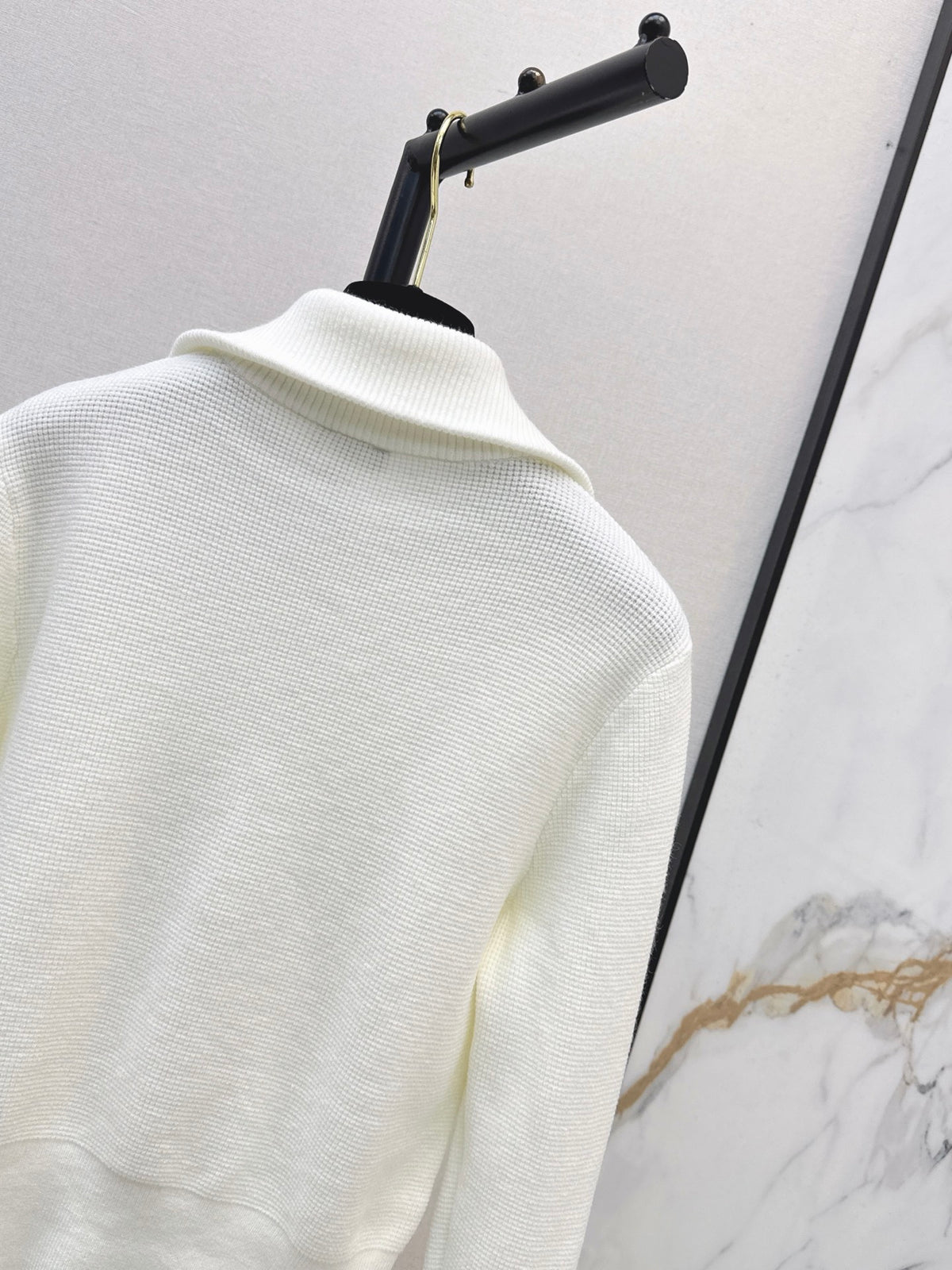 26FW New Collared Double-Zip Knit Cardigan 🤍🤎