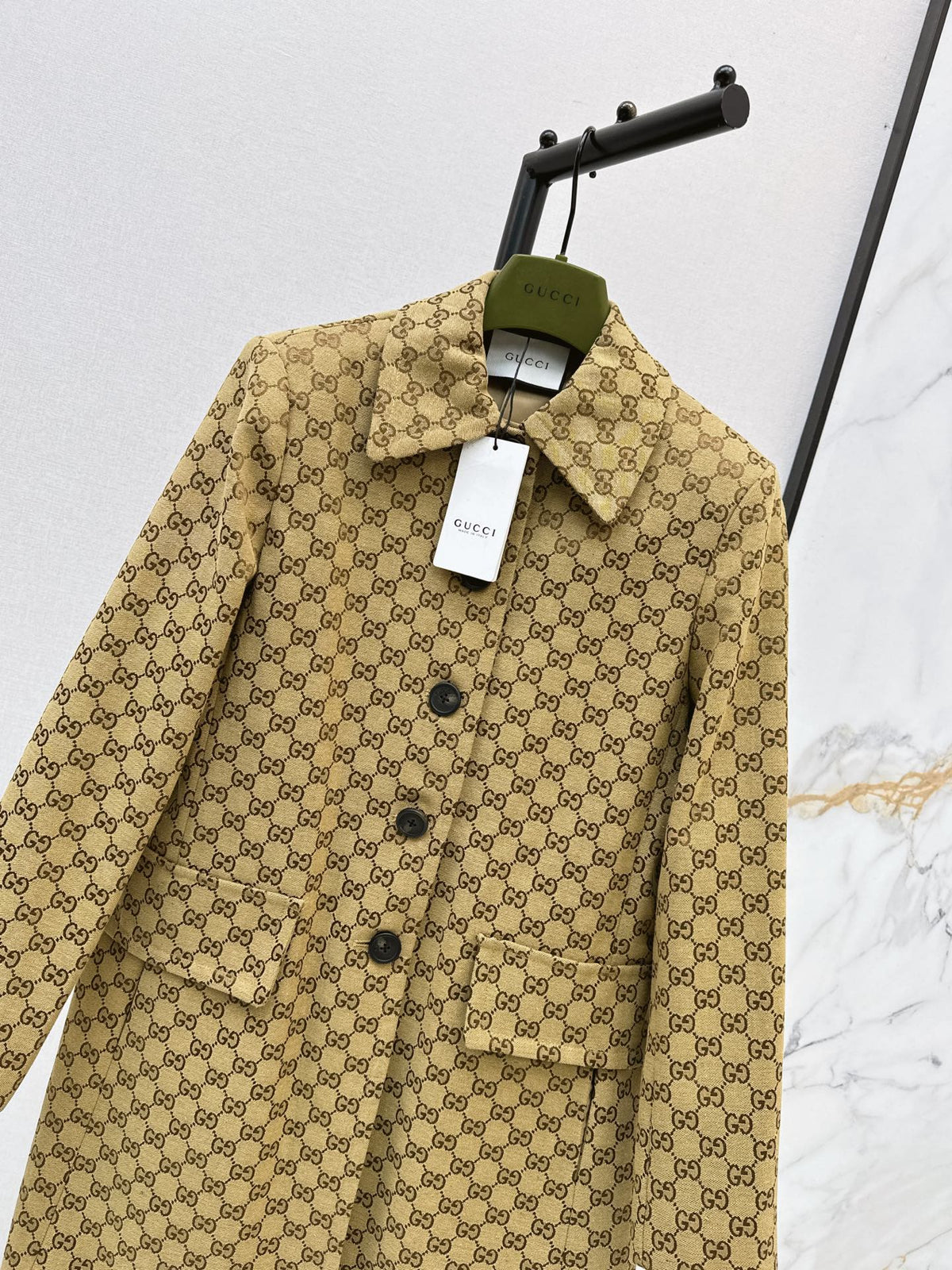 26FW New Mid-Length Jacquard Coat 🤎