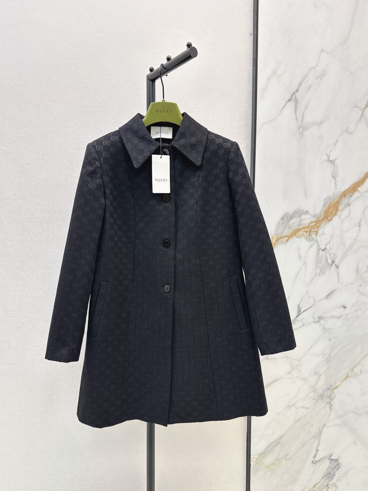 26FW New Mid-Length Jacquard Coat 🖤