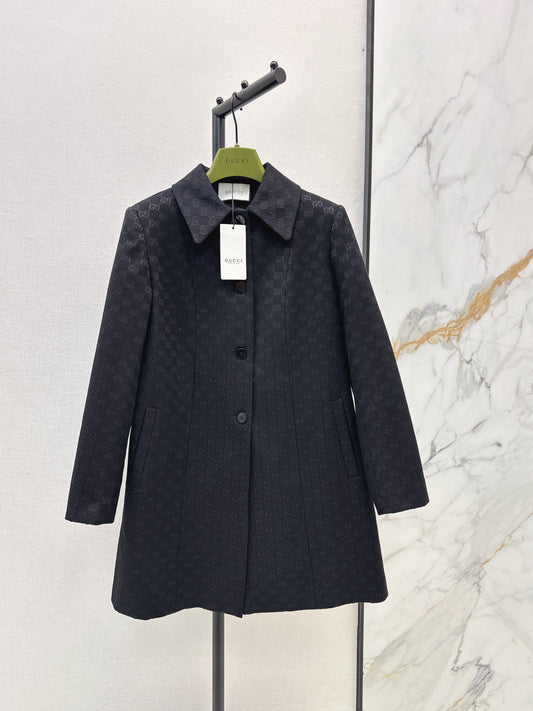 26FW New Mid-Length Jacquard Coat 🖤