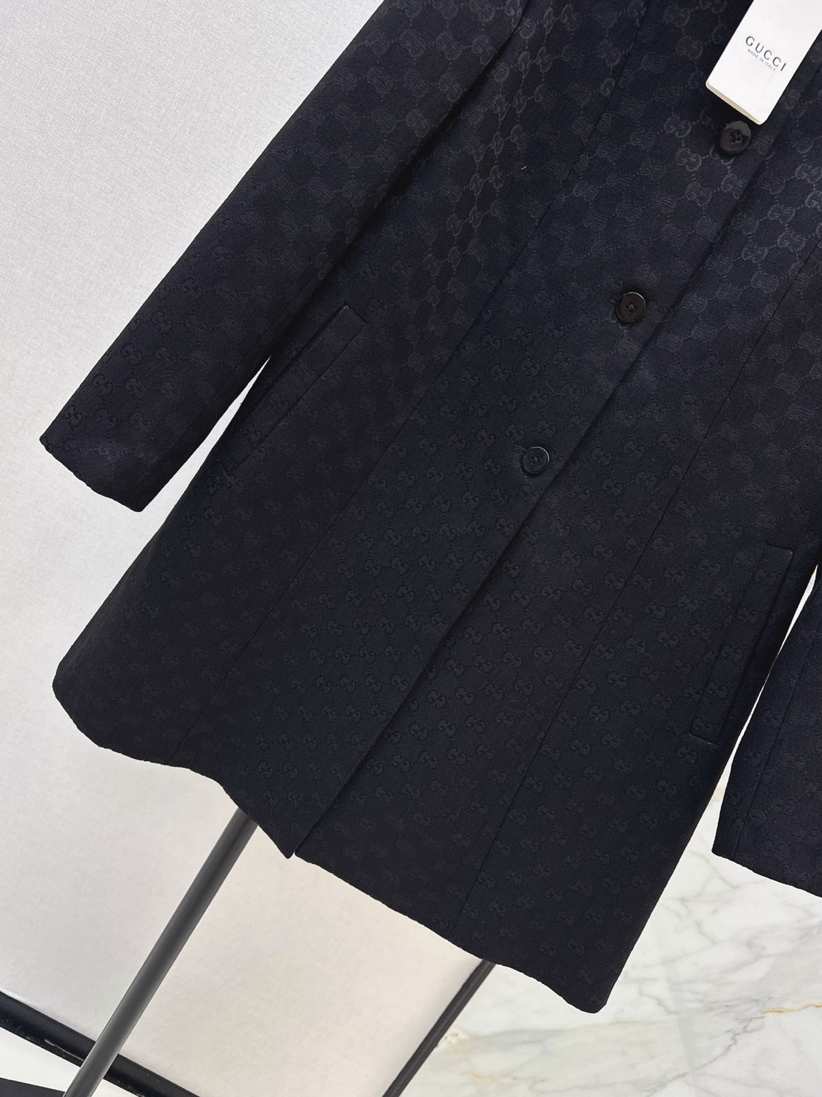 26FW New Mid-Length Jacquard Coat 🖤
