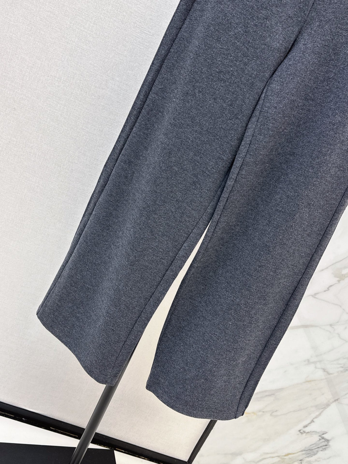 26FW New Ribbed Straight-Leg Trousers 🩶🖤